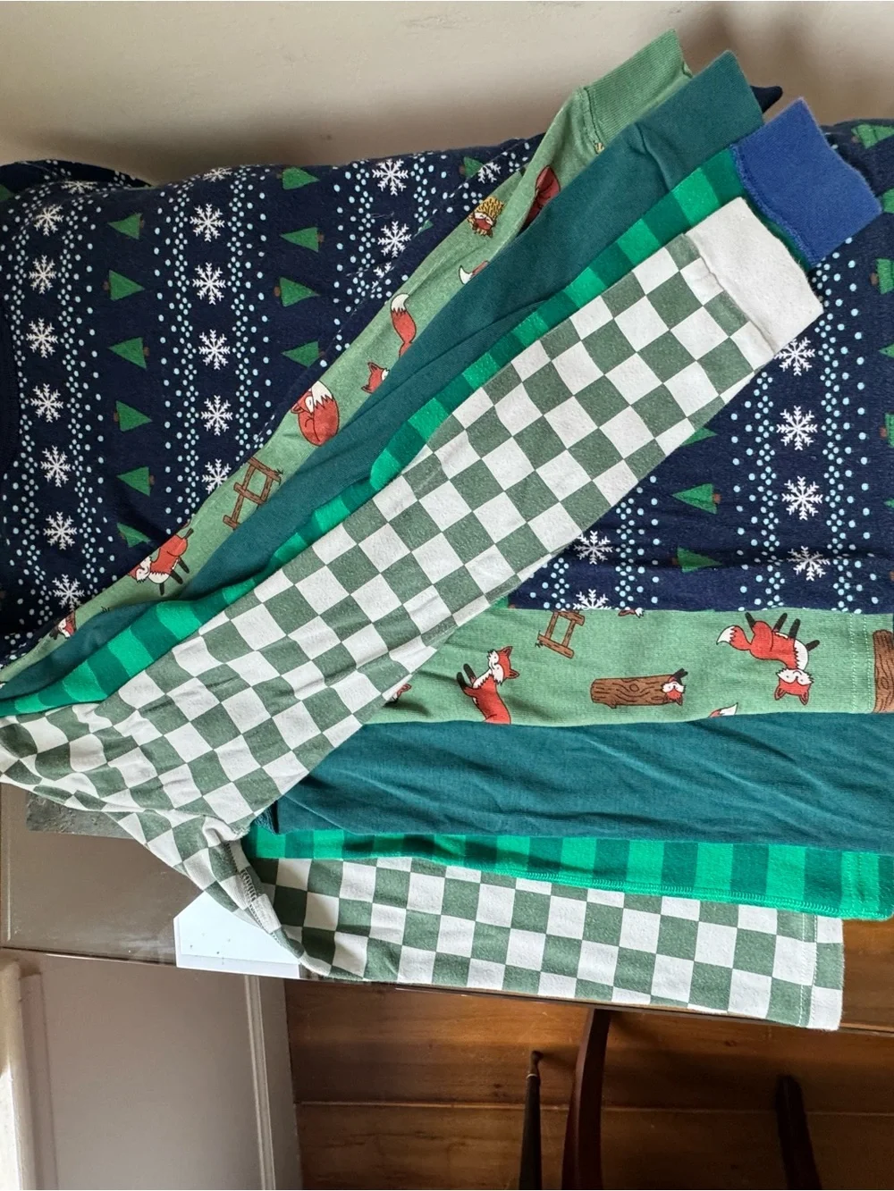 Boys Size 14 Pajama Bundle Hanna Andersson Primary LL Bean Organic Cotton 5 Sets